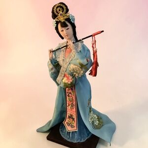 Chinese Silk Figurine Doll